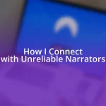 How I Connect with Unreliable Narrators